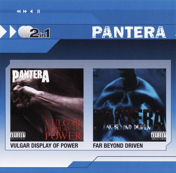 Pantera : Vulgar Display Of Power / Far Beyond Driven (CD, Album, RE + CD, Album, RE + Comp)