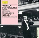 Ludwig van Beethoven / Wilhelm Furtwängler, Berliner Philharmoniker : Symphonien Nos. 5 & 7 (CD, Comp, Mono, RM)