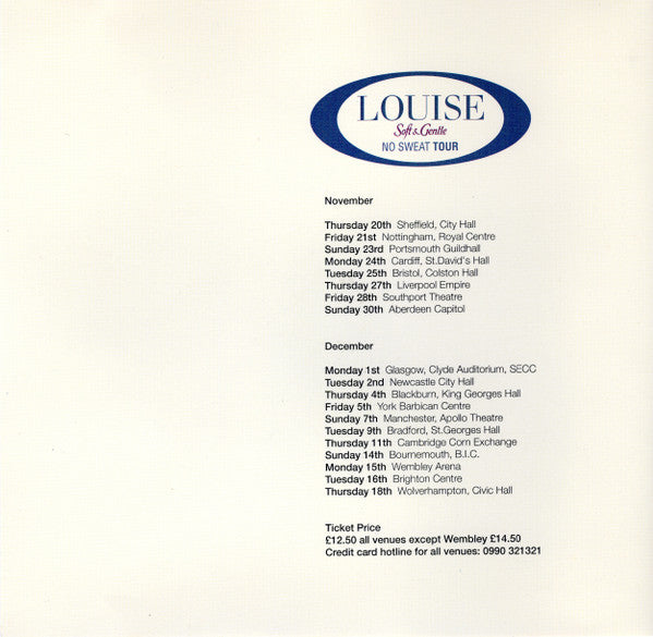 Louise : Soft & Gentle (CD, Ltd, Promo)