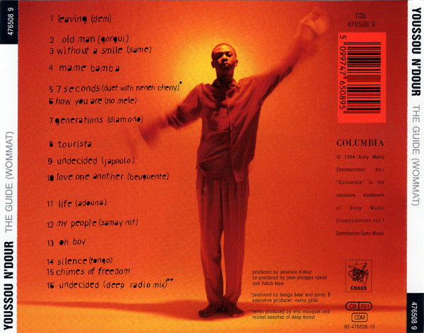 Youssou N'Dour : The Guide (Wommat) (CD, Album)