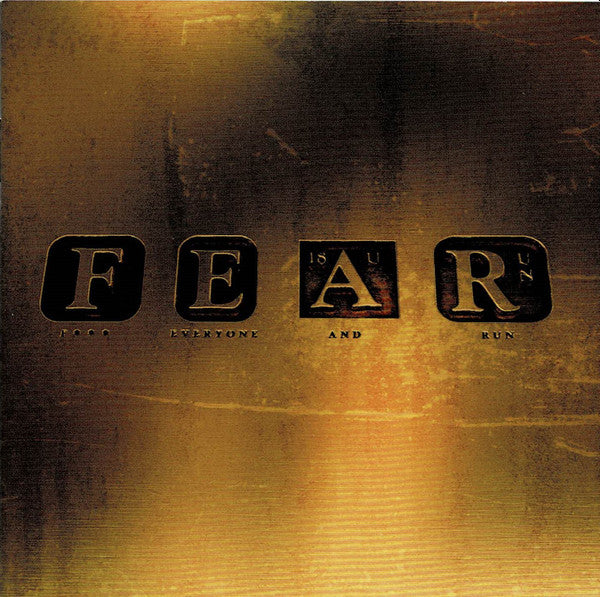 Marillion : FEAR (F*** Everyone And Run) (CD, Album, Jew)