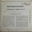 Felix Mendelssohn-Bartholdy - Symphonie-Orchester Des Bayerischen Rundfunks, Carl Schuricht : Incidental Music To - A Midsummer Night's Dream (7")