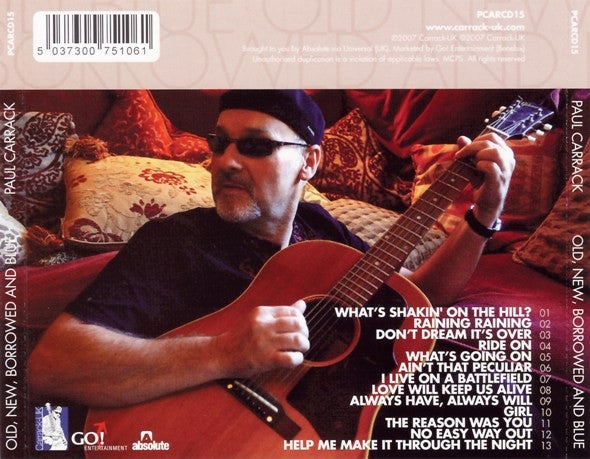 Paul Carrack : Old, New, Borrowed And Blue (CD, Album)