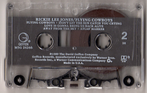 Rickie Lee Jones : Flying Cowboys (Cass, Album, SR)