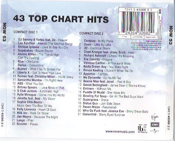 Various : Now That's What I Call Music! 53 (2xCD, Comp)