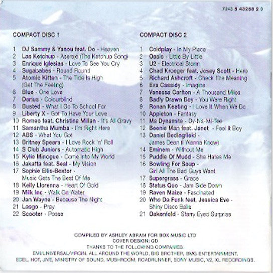 Various : Now That's What I Call Music! 53 (2xCD, Comp)