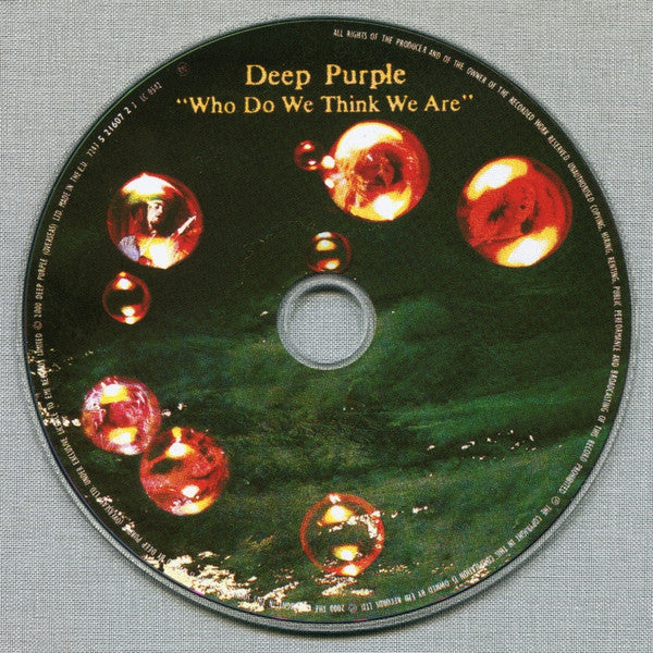 Deep Purple : Who Do We Think We Are (CD, Album, RE, RM)