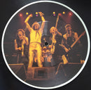 Saxon : And The Bands Played On (7", Single, Pic, Whi)