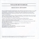 Bette Midler : Beaches (Original Soundtrack Recording) (CD, Album, RE)