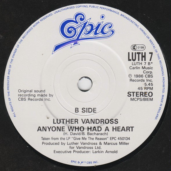 Luther Vandross, Gregory Hines : There's Nothing Better Than Love (7", Single)