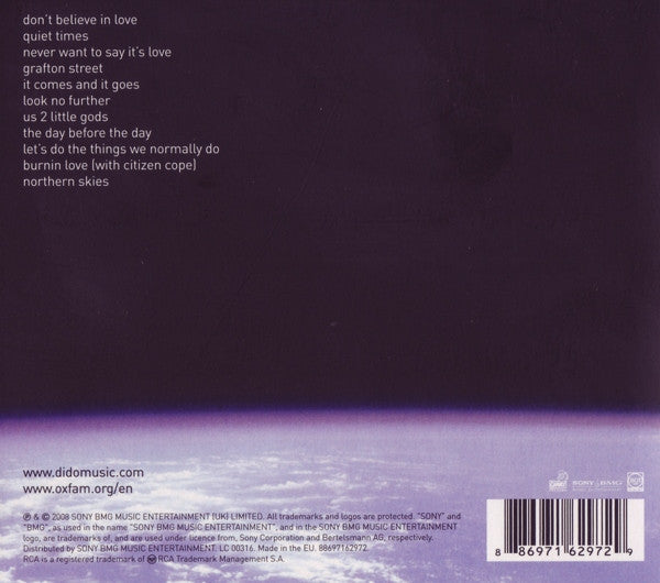 Dido : Safe Trip Home (CD, Album, Dig)