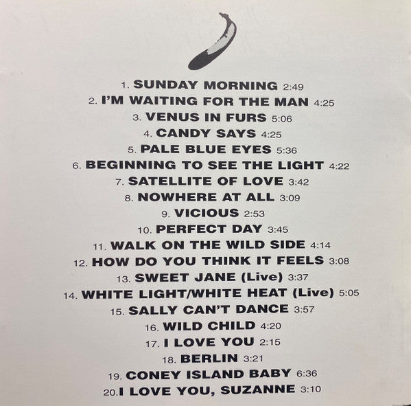 Lou Reed & The Velvet Underground : The Best Of Lou Reed & The Velvet Underground (CD, Comp)