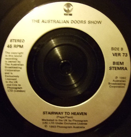 Rolf Harris / The Australian Doors Show : Stairway To Heaven (7", Single)