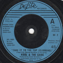 Kool & The Gang : Take It To The Top (Climbing) (7", Single, Blu)