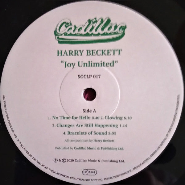 Harry Beckett : Joy Unlimited (LP, Album, Ltd, RE, RM)