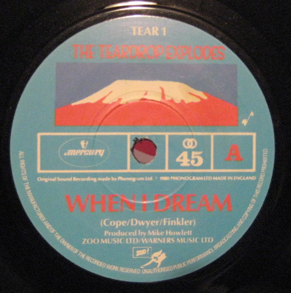 The Teardrop Explodes : When I Dream (7", Single, Pap)