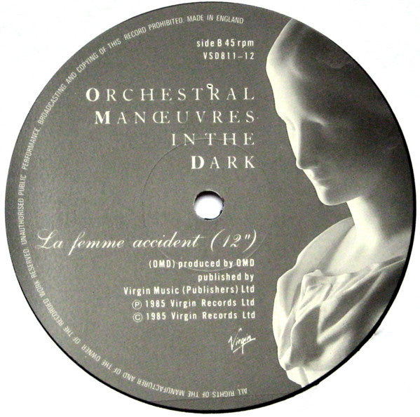 Orchestral Manœuvres In The Dark* : La Femme Accident (2x12", Single, Ltd)