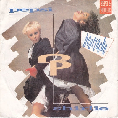 Pepsi & Shirlie : Heartache (7", Single, Sil)