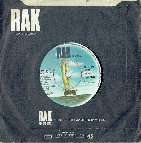 Smokie : Living Next Door To Alice (7", Single)