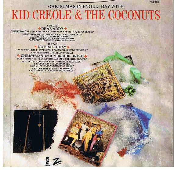 Kid Creole And The Coconuts : Christmas In B'Dilli Bay (7", Single)