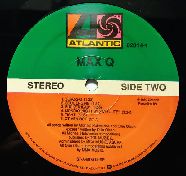 Max Q : Max Q (LP, Album)