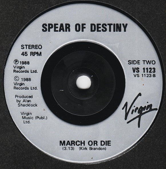 Spear Of Destiny : So In Love With You (7", Single)