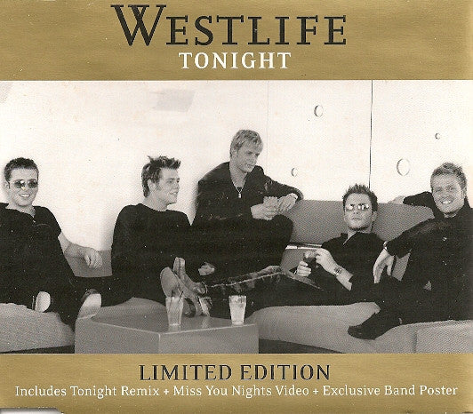 Westlife : Tonight (CD, Single, Enh, Ltd)