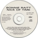 Bonnie Raitt : Nick Of Time (CD, Album)