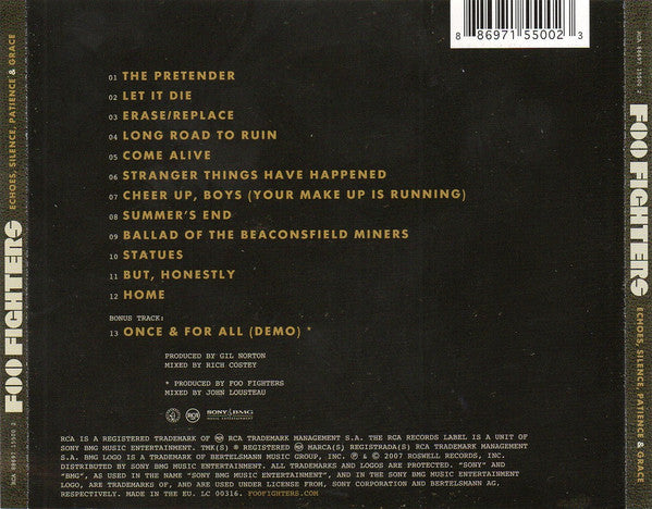 Foo Fighters : Echoes, Silence, Patience & Grace (CD, Album, Son)