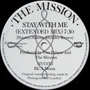 The Mission : Stay With Me (12", S/Sided, Promo)