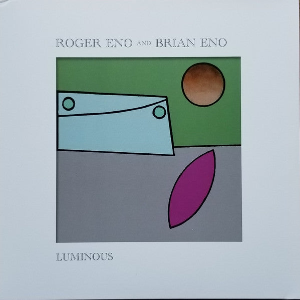 Roger Eno And Brian Eno : Luminous (12", EP, Ltd, Yel)