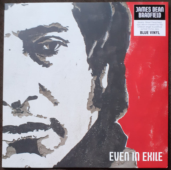 James Dean Bradfield : Even In Exile (LP, Album, Ltd, Blu)