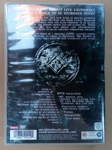 Machine Head (3) : Elegies (DVD-V)