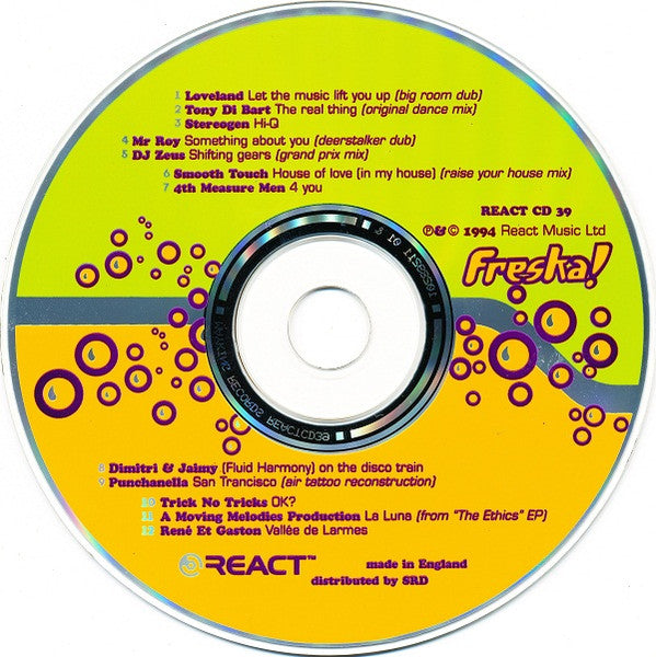 Various : Freska! (CD, Mixed)
