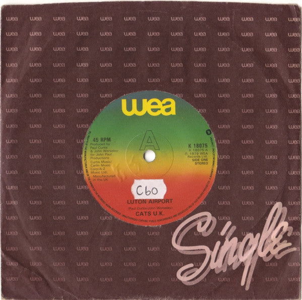 Cats U.K. : Luton Airport (7", Single)