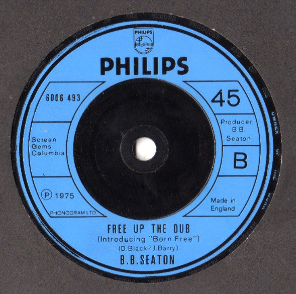 B.B. Seaton : Born Free (7")