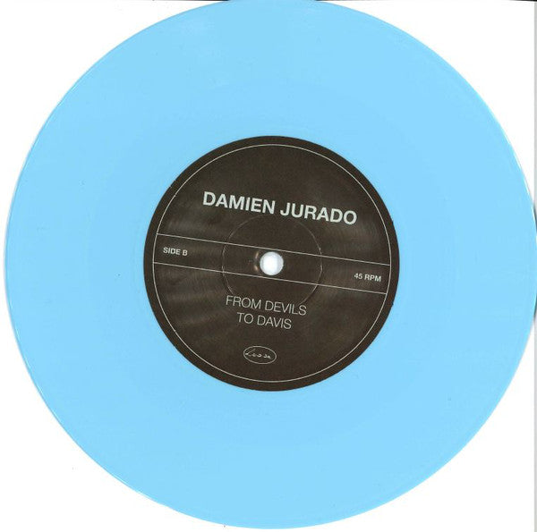 Damien Jurado : Birds Tricked Into The Trees  (7", Single, Ltd, Blu)