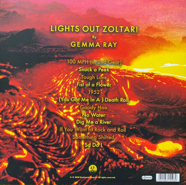 Gemma Ray : Lights Out Zoltar! (LP, Album, Ltd, RE, Pin)