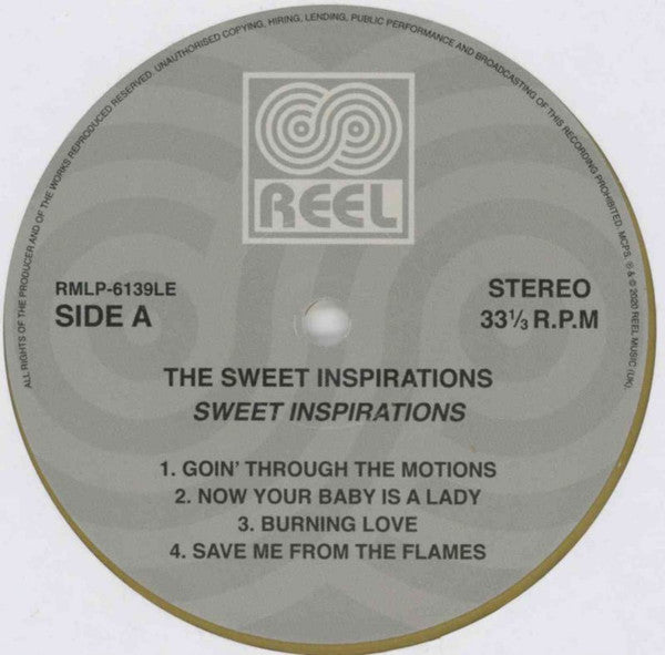 The Sweet Inspirations : Sweet Inspirations (LP, Album, RSD, Ltd, Num, RE, Gol)