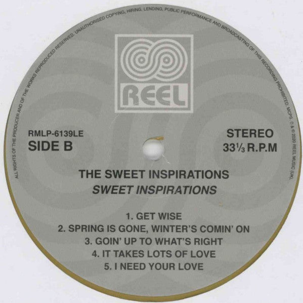 The Sweet Inspirations : Sweet Inspirations (LP, Album, RSD, Ltd, Num, RE, Gol)