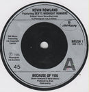 Dexy's Midnight Runners* Featuring Kevin Rowland : Because Of You (7", Single)