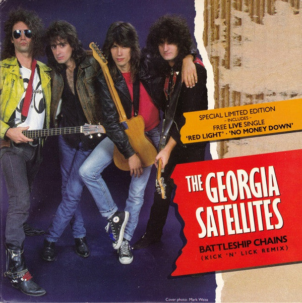 The Georgia Satellites : Battleship Chains (2x7", Single, Ltd)