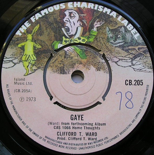 Clifford T. Ward : Gaye (7", Single)