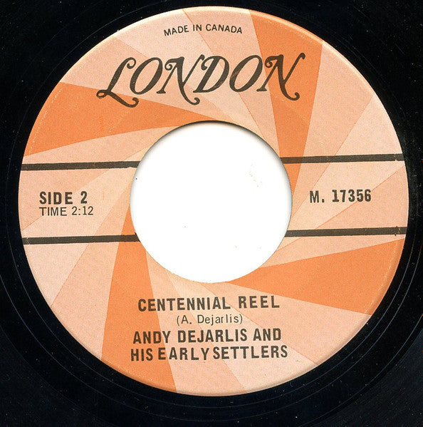 Andy De Jarlis & His Early Settlers : New Centennial Waltz (7", Single)