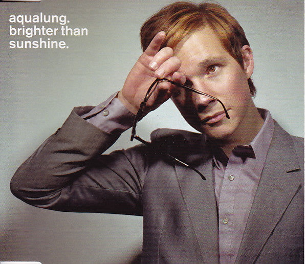 Aqualung : Brighter Than Sunshine (CD, Single, Promo)