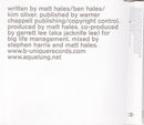 Aqualung : Brighter Than Sunshine (CD, Single, Promo)