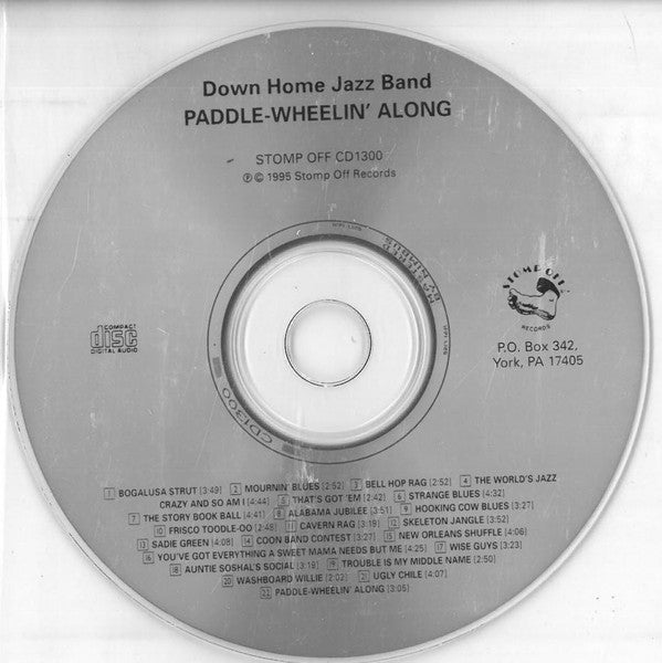 Down Home Jazz Band : Paddle-Wheelin' Along (CD, Album)