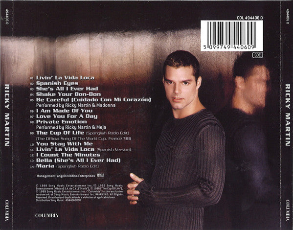 Ricky Martin : Ricky Martin (CD, Album)