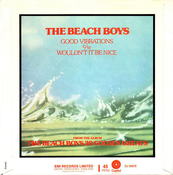 The Beach Boys : Good Vibrations / Wouldn't It Be Nice (7", Single)