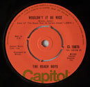 The Beach Boys : Good Vibrations / Wouldn't It Be Nice (7", Single)